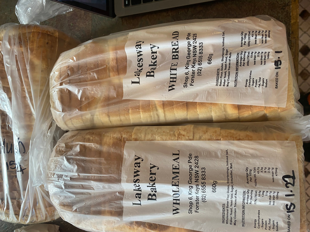 Lakesway Bakery Bread